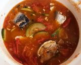 サバ缶で簡単トマト煮込み作り方4写真