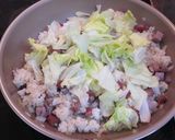 休日ランチに◎具沢山のレタスチャーハン作り方4写真