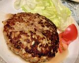 わっ!肉汁が噴水!荒挽きポークハンバーグ作り方12写真