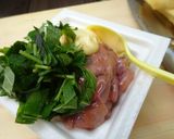 キャンプのおつまみうすあげの納豆包み作り方3写真