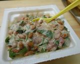 キャンプのおつまみうすあげの納豆包み作り方4写真