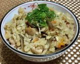 鶏ごぼうご飯作り方7写真