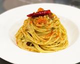 ワンパンお鍋ひとつ!青のり塩昆布のパスタ作り方7写真