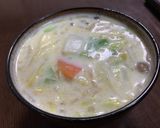 色々野菜のほっこりミルクスープ☆作り方5写真