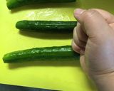 ポン酢と辣油で♪たたききゅうりのピリ辛漬作り方2写真