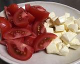 トマトとクリームチーズの塩昆布あえ作り方2写真