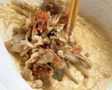 ちょい盛りごぼうイリチーのかき揚げ作り方1写真