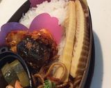皐月10　あり合わせ弁当作り方5写真