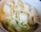 ☆バストUP☆鶏肉とキャベツの豆乳スープ作り方3写真