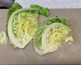 春キャベツとコンビーフのステーキ作り方1写真