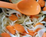 親子丼　ダシは干し椎茸で作り方4写真