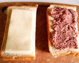 食パン1枚でコンビーフサンドイッチ作り方3写真
