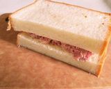 食パン1枚でコンビーフサンドイッチ作り方4写真