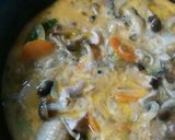 親子丼　ダシは干し椎茸で作り方7写真
