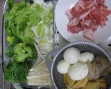 つゆは使わず☆なんでも入れちゃえカレー鍋作り方1写真