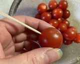 【作り置き】ミニトマトの蜂蜜レモン漬け作り方1写真