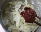 淡竹(タケノコ)の味噌汁作り方9写真