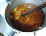 淡竹(タケノコ)の味噌汁作り方10写真