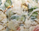 海鮮&ご馳走!余ったポテトサラダコロッケ作り方1写真