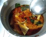 淡竹(タケノコ)の味噌汁作り方13写真