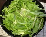 大根おろしと水菜の月見うどん作り方3写真