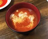 トマトジュース消費☆エッグトマトスープ作り方9写真