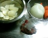 まるっととろっとたまねぎカレー作り方1写真