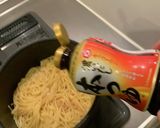 行っけー!焼うどん風☆キムチパスタだ!作り方4写真