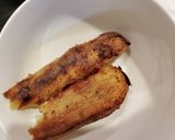 【ダイエット飯】さつまいもと鶏ミンチ飯作り方1写真
