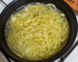 ワカメスープでなめ茸パスタ作り方2写真