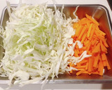 【簡単給食メニュー】海と畑のサラダ作り方2写真
