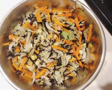 【簡単給食メニュー】海と畑のサラダ作り方8写真