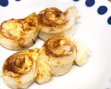 お弁当用☆くるくるちくわのカレマヨ焼き作り方9写真