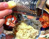 トリュフ風味のチーズリゾット作り方7写真