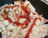 マヨネーズで味付しっかり！濃厚オムライス作り方9写真