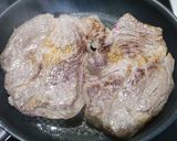 簡単！レモンステーキ300g作り方3写真
