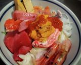 皆の好きネタ海鮮丼4？ヾ(*’Ｏ’*)/作り方1写真
