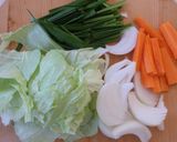 簡単♪野菜がとれる生姜焼き作り方1写真