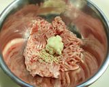 魚焼きグリルでフワフワ鶏つくね作り方1写真