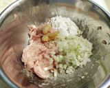 魚焼きグリルでフワフワ鶏つくね作り方3写真