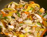 野菜タップリ♪合わせ調味料de中華丼〜！作り方4写真