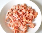 皆大好き【鮭と炒り卵の混ぜご飯】おにぎり作り方5写真