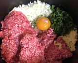 レンコンの大葉ひき肉はさみ焼き！甘辛だれ作り方2写真