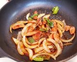 ピリ辛ランチ☆カレーナポリタン作り方4写真