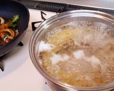 ピリ辛ランチ☆カレーナポリタン作り方5写真