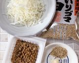 超簡単☆やみつき納豆キャベツサラダ☆作り方1写真