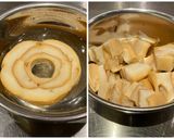山菜汁～山菜とニシンの味噌汁～[魚沼]作り方2写真