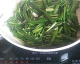 韮の甘味噌たまご炒め作り方3写真