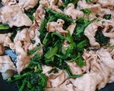 簡単！美味しい！豚バラほうれん草炒め♪作り方3写真