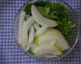 豚こまとほうれん草の卵とじ丼♪作り方1写真